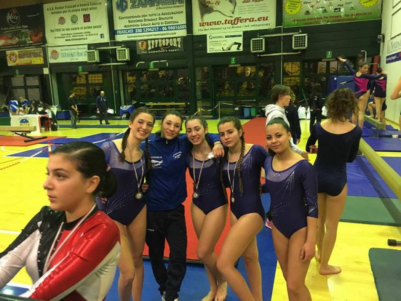 prima gara ginnastica artistica femminile junior cup