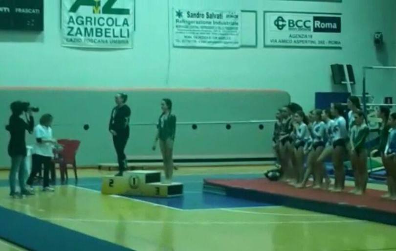Ginnastica artistica femminile prima gara specialità polisportiva ottavia