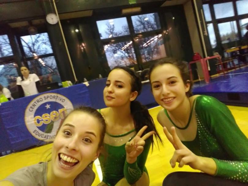 Polisportiva Ottavia Ginnastica artistica femminile specialità gara Frascati 11 marzo 2018