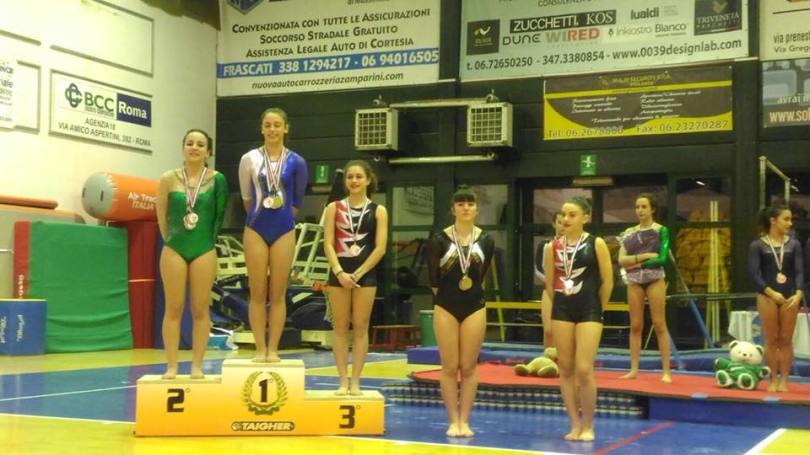 Polisportiva Ottavia Ginnastica artistica femminile specialità gara Frascati 11 marzo 2018
