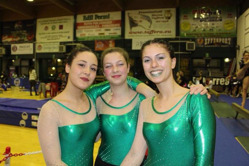 Polisportiva Ottavia Ginnastica artistica femminile specialità gara Frascati 11 marzo 2018