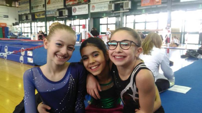 Polisportiva Ottavia Ginnastica artistica femminile specialità gara Frascati 11 marzo 2018