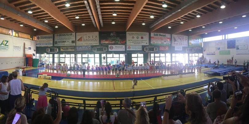 Polisportiva Ottavia Ginnastica artistica femminile gara Frascati 29 aprile 2018