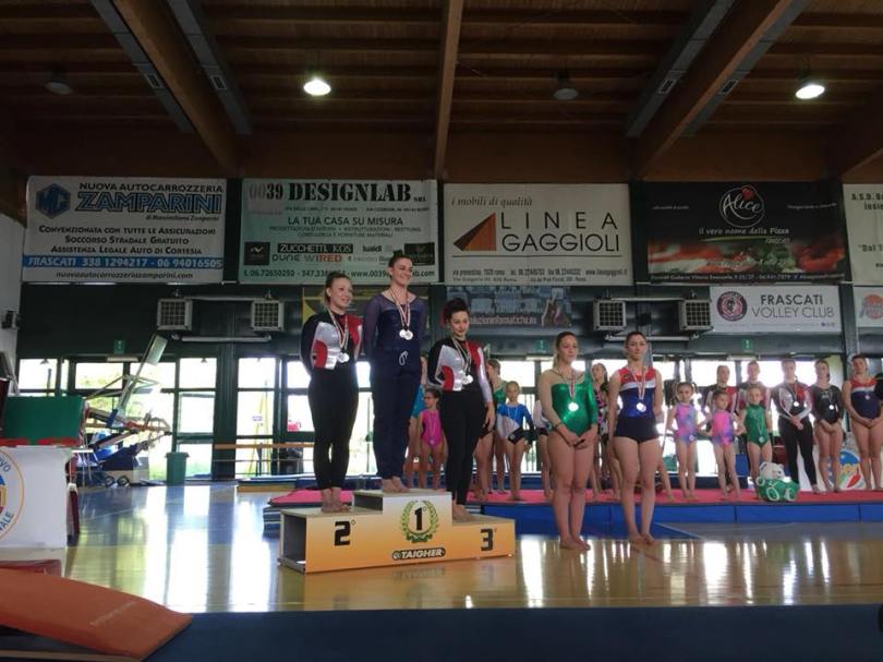 Polisportiva Ottavia Ginnastica artistica femminile gara Frascati 29 aprile 2018
