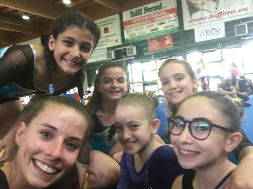 Polisportiva Ottavia Ginnastica artistica femminile gara Frascati 29 aprile 2018