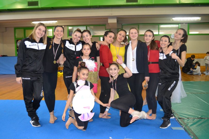 ginnastica artistica femminile polisportiva ottavia